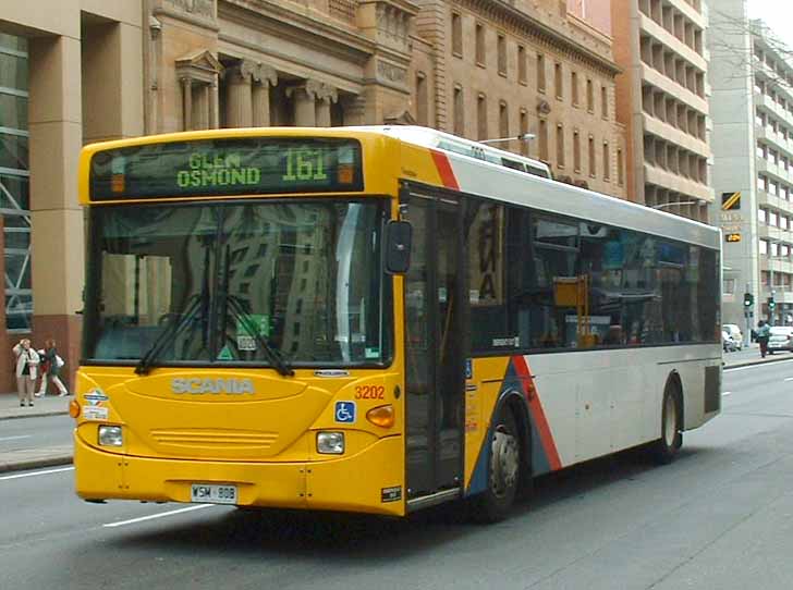 Adelaide Metro Scania L94UB Volgren CR224L 3202